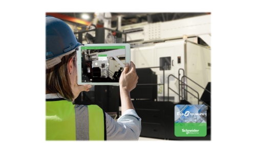 写真：EcoStruxure Augmented Operator Advisor（シュナイダーARアドバイザー）